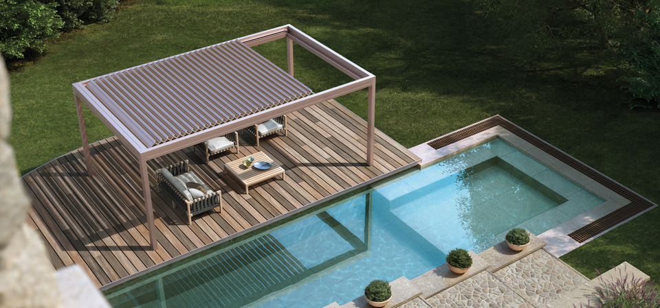 Bioclimatic pergolas